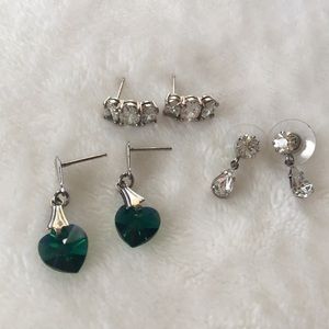 Three Pairs of Earrings